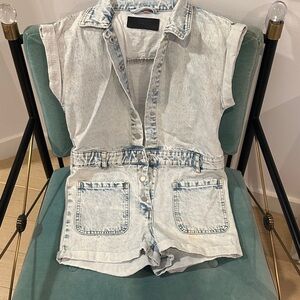 Blank NYC Light Denim Kids One Piece